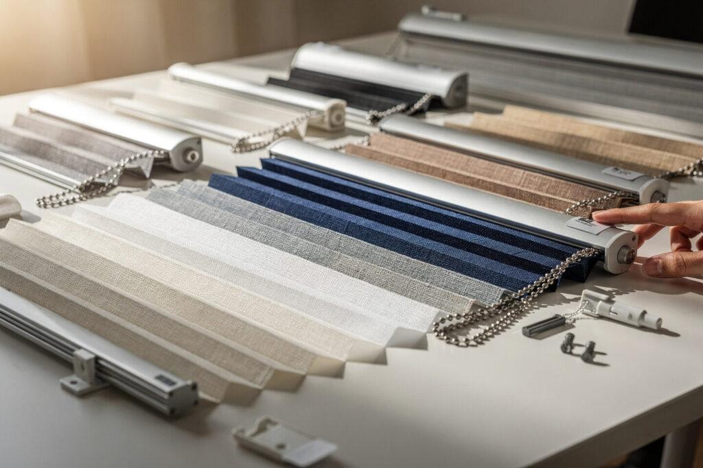 Materialien, Farben und Technik – Plisseeanlagen individuell gestalten