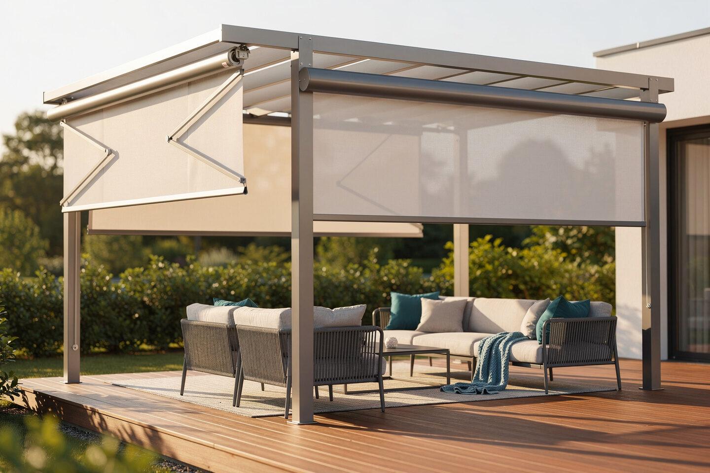 Rollladenbau – Gelenkarmmarkisen, Kassettenmarkisen, Pergola Markisen