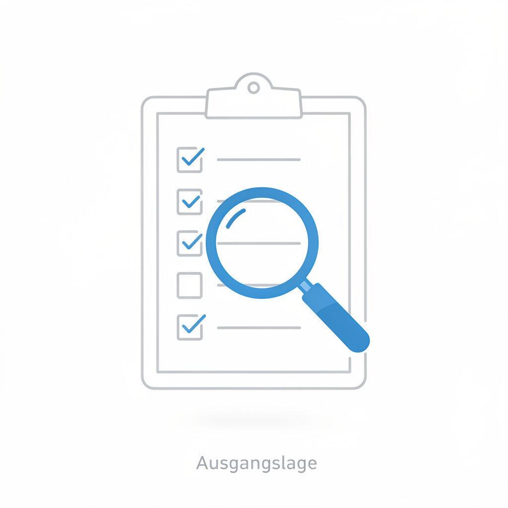 Schritt 1: Ausgangslage